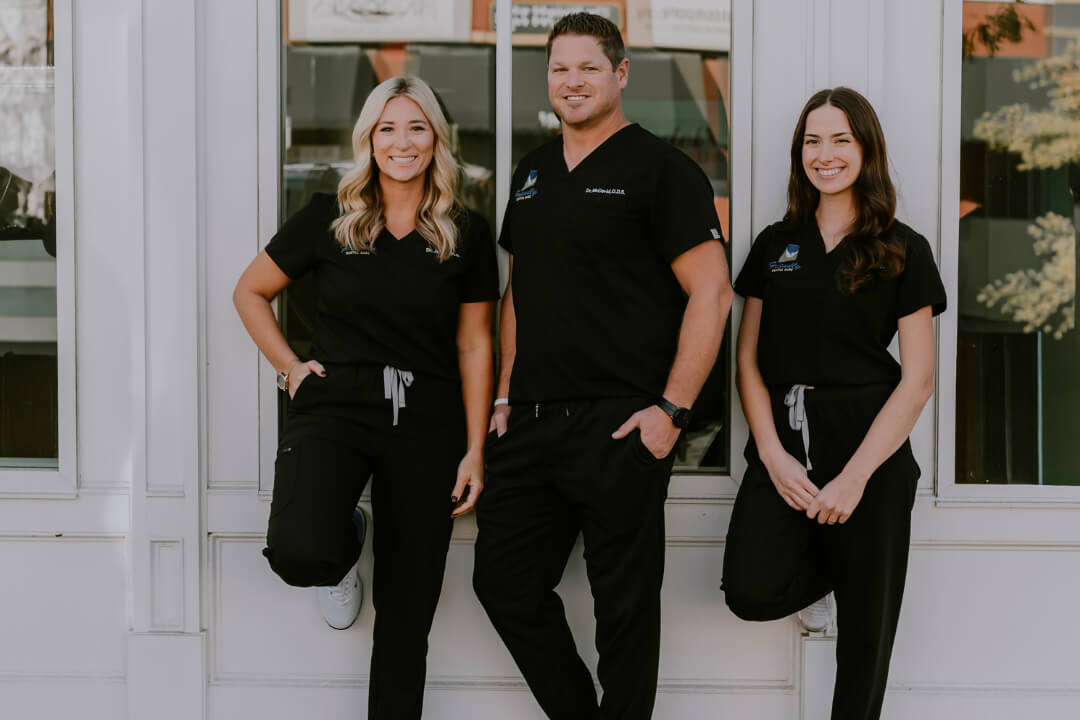 Friendly Dental Doctor Group Photo